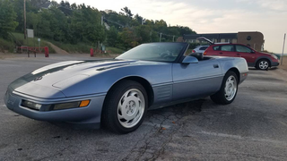 At $9,500, Could This Azure 1991 Chevy Corvette Beat The Blues?